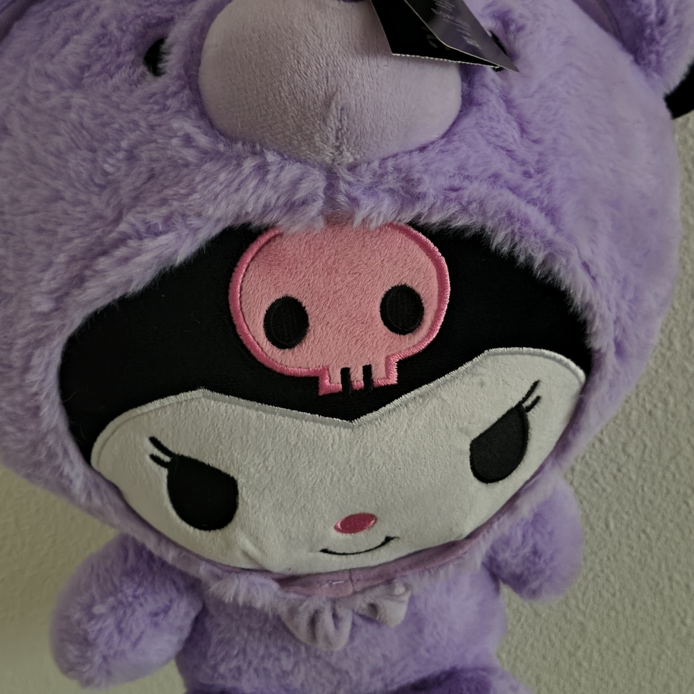 Purple Plush Character Toy